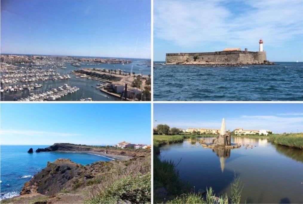 Maisonnette, 5 Pers, 500M Plage, Parking, Terrasse Agde Eksteriør bilde